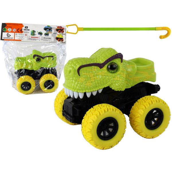 Veicolo Tyrannosaurus Rex A Frizione Verde-image