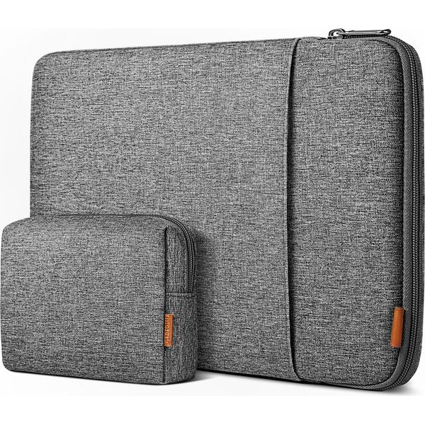 Inateck LB01006-15S_GRAY Inateck Laptoptasche 16" Mit ZubehöRtasche LB01006/S1 Gray"-image