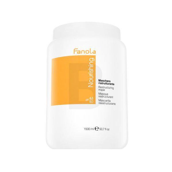 Fanola Maschera Ristrutturante Nutriente Maschera Nutriente Per Capelli Secchi E Danneggiati 1500 Ml-image