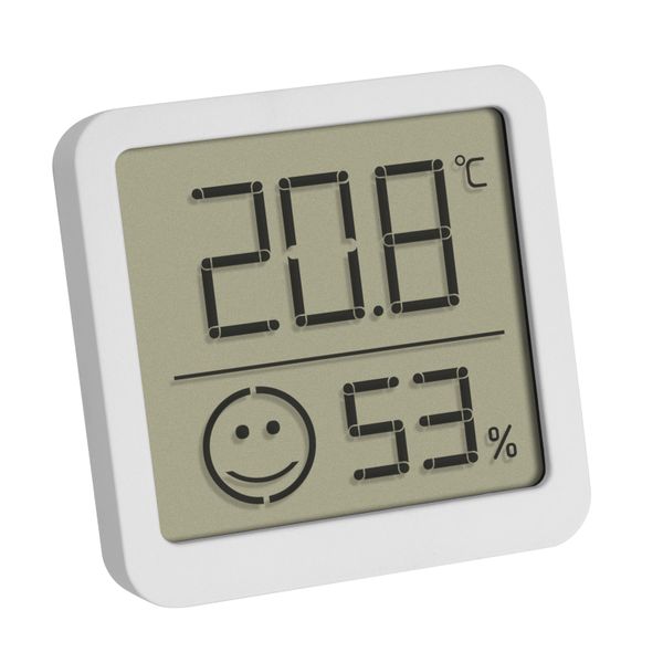 Tfa Dostmann Set Di 4 Termoigrometri Digitali Con Termoigrometro Comfort Zone Bianco (30.5053.02.04)-image