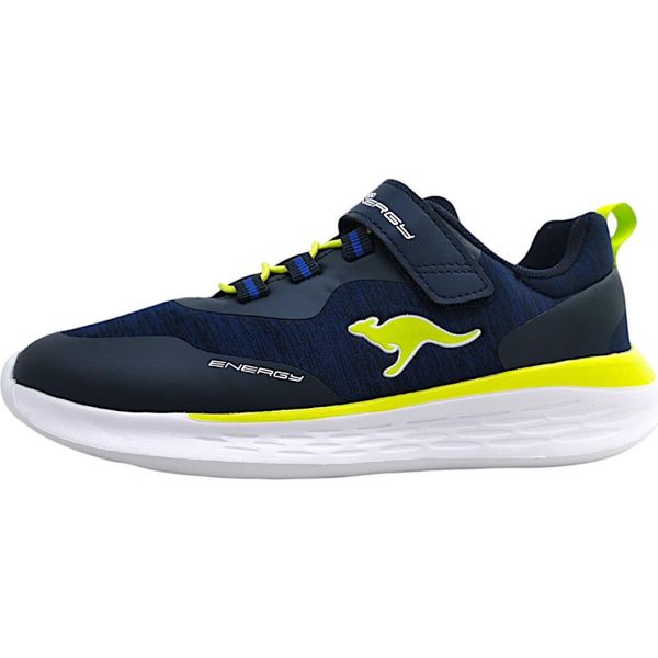 Kangaroos Kq-Unique Ev, Scarpa Con Velcro Per Ragazzi, Blu, Misura 37-image