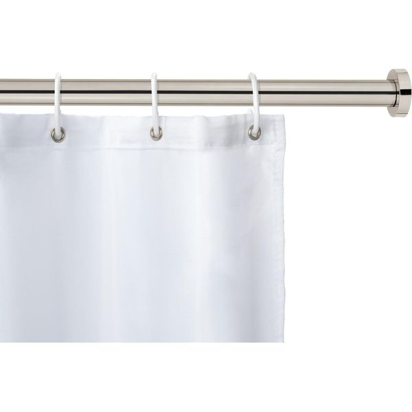 Asta Doccia Telescopica Wenko Mod. Luz 110 - 185 Cm, Cromata, Estensibile, In Acciaio Inox-image