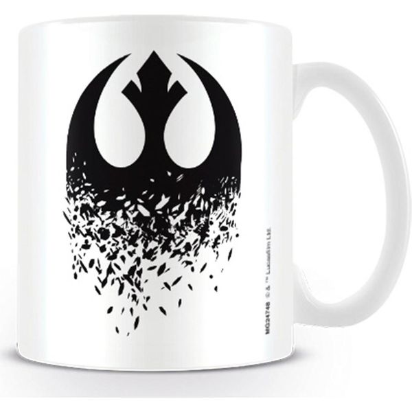 Tazza Pyramid Star Wars (Episodio 8) Con Simbolo Ribelle 320 Ml, Taglia Unica-image