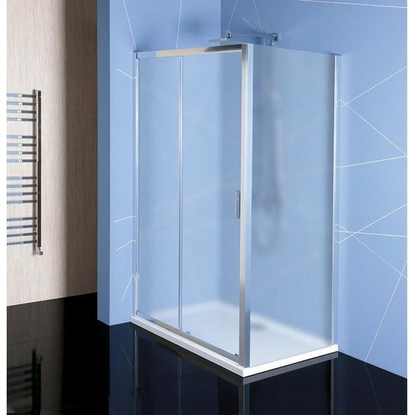 Cabina Doccia Easy Line Rettangolare 1200X900Mm Variante L/R, Vetro Brick-image