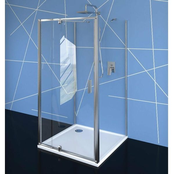 Cabina Doccia Easy Line Cabina A U, 800-900X900 Mm, Versione L/R, Vetro Trasparente-image