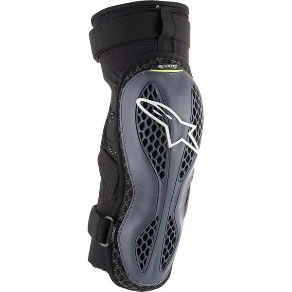 Ginocchiere Sequence, Alpinestars (Antracite/Giallo Fluo, Taglia S/M)-image