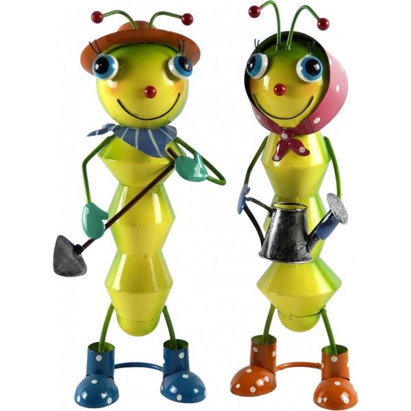 Raupenpair Luise & Luis 2Er Set Circa 40 Cm - Dekofigur-image