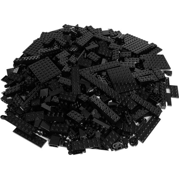 Mattoncini Lego® Speciali Misto Nero Nuovo! Quantità 500X - Ogni Miscela Assemblata Singolarmente-image