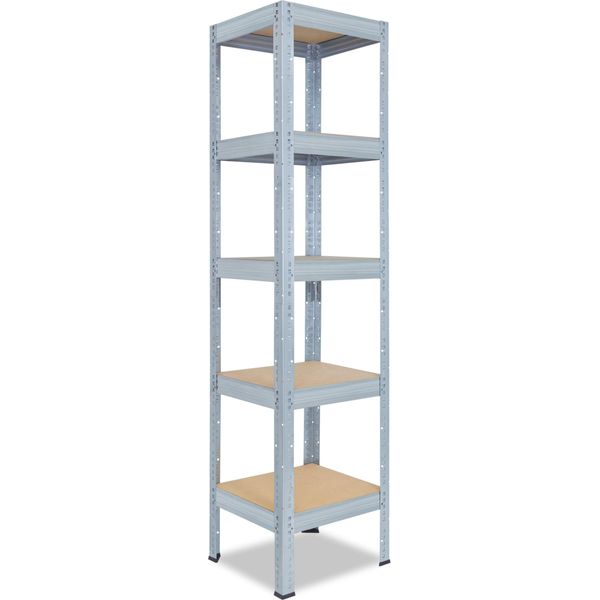 Shelfplaza Pro 200X50X50 Cm Scaffale Pesante In Zincato Con 5 Ripiani E 200 Kg Di Portata Per Ripiano-image