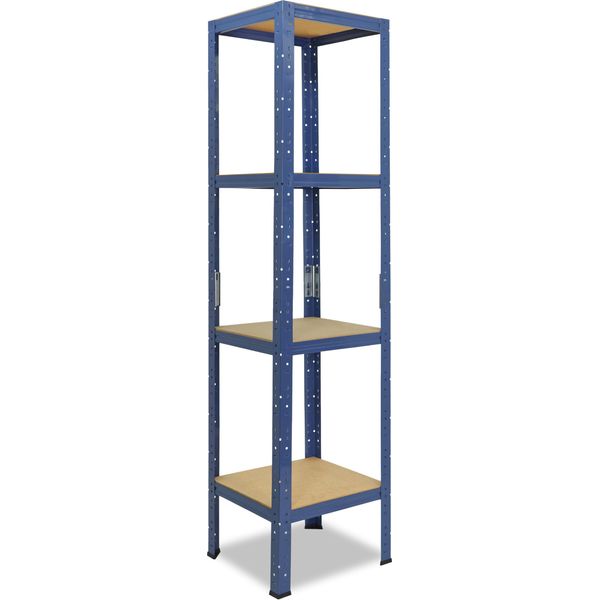 Shelfplaza Home 180X30X30 Cm Scaffale Pesante In Blu Con 4 Ripiani E 175 Kg Di Portata Per Ripiano-image