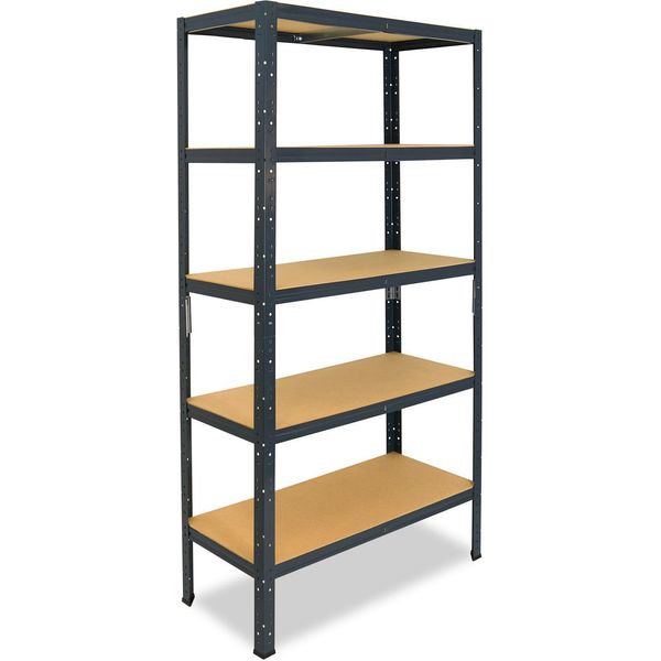 Shelfplaza Home 230X60X30 Cm Scaffale Pesante In Antracite Con 5 Ripiani E 175 Kg Di Portata Per Ripiano-image