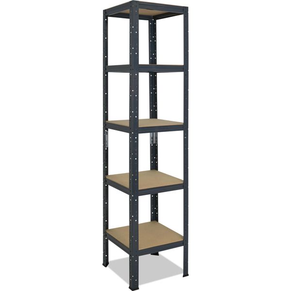 Shelfplaza Home 180X30X30 Cm Scaffale Pesante In Antracite Con 5 Ripiani E 175 Kg Di Portata Per Ripiano-image