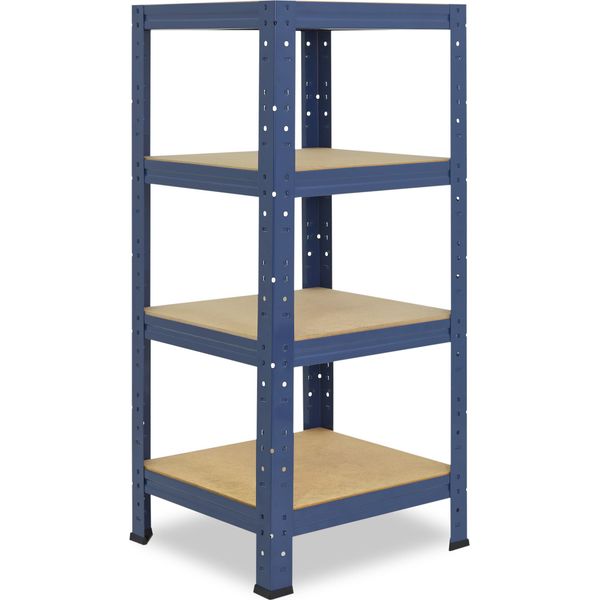 Shelfplaza Home 100X60X60 Cm Scaffale Pesante In Blu Con 4 Ripiani E 175 Kg Di Portata Per Ripiano-image