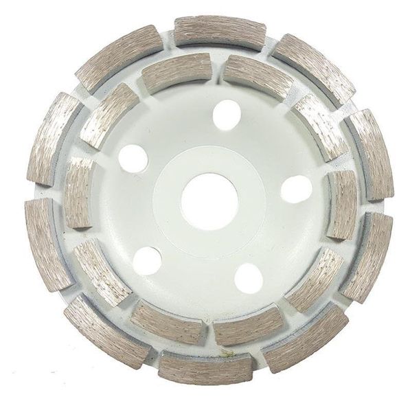 MAR-POL Mola Diamantata Per Calcestruzzo 125 Mm Doppia Fila M08783-image
