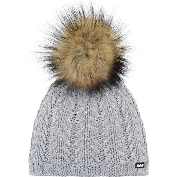 EisbÄR Kea Lux, Taglia Unica, Grigio Chiaro-Argento (Metallizzato), Cappello Invernale, Parzialmente Foderato, 80127-image