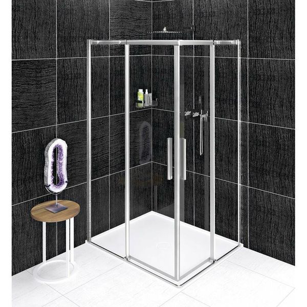 Altis Line Cabina Doccia Rettangolare 900X800 Mm, Versione L/R, Ingresso Ad Angolo-image