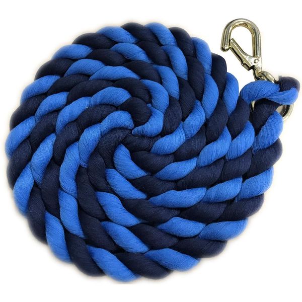 Shires Horse Lead Stick Bicolore ER595 (Taglia Unica) (Blu Navy/Blu)-image