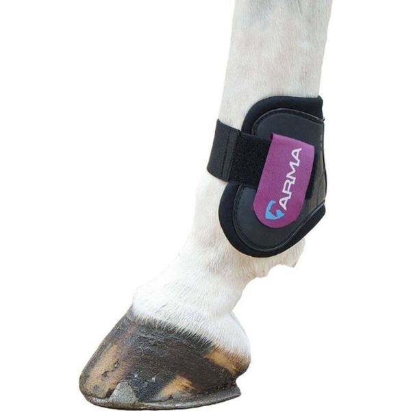 Arma - Stivali Fetlock ER252 (Cob/Full) (Nero/Plum)-image