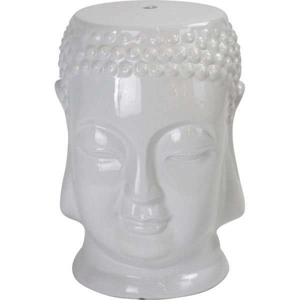 Asianliving Sgabello Da Giardino In Ceramica Sgabello In Ceramica Smaltata Sgabello Cinese Sgabello A Tamburo Sgabello Da Giardino Per Interni/Esterni 242-101-image