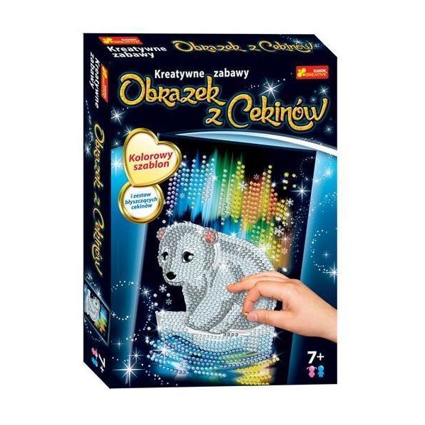 Quadro RANOK-CREATIVE Con Paillettes - Orso 22119-image