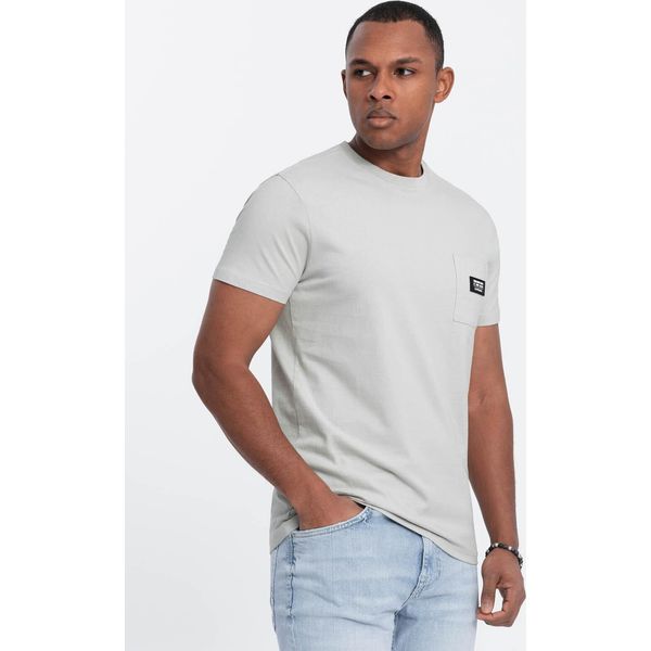 Ombre Clothing T-Shirt Da Uomo A Maniche Corte Vokiac Verde Chiaro L-image