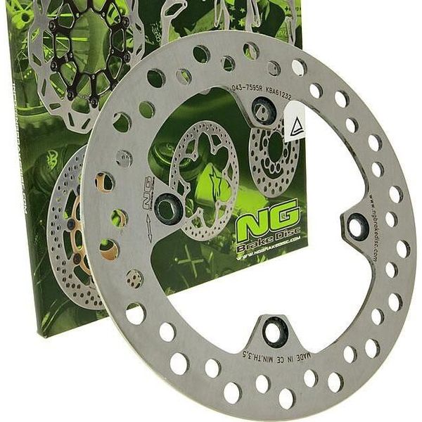 Ng Bremsscheibe 043 - 220 / 105 / 4Mm 4 Loch Kompatibel Mit Honda Cbr R Xl V Varadero 125 - 600 Ccm-image
