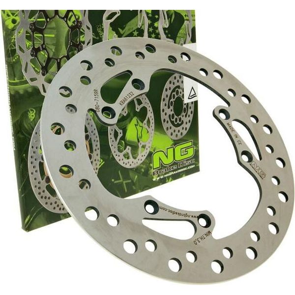 Disco Freno Ng 080 - 220 / 108 / 3,5Mm 6 Fori Per Motorhispania Furia Sm Cross, Peugeot XP6 Supermoto 50 Ccm-image