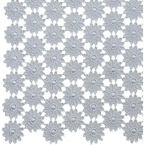 Tovaglia Freya In Poliestere Vintage A Pizzo Intero Grigio 30 X 30 Cm-image