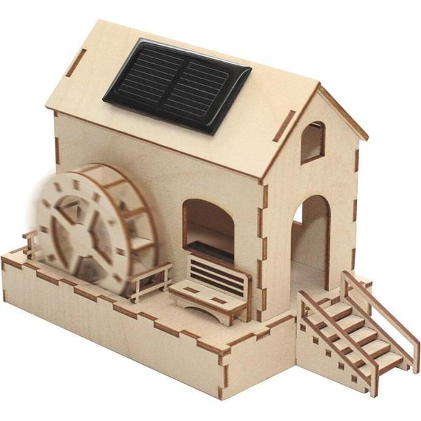 Kit Di Azionamento Solare Del Mulino Ad Acqua 9 Anni.-image