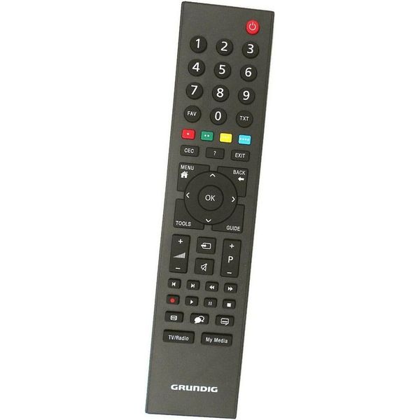 Telecomando Tv Originale Grundig 40VLE8160BL | 40VLE8160BP | 40VLE8160CP | 40VLE8160SL | 40VLE8160WL-image