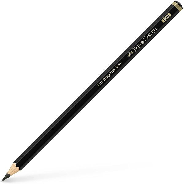 Faber-Castell 115212 Matita Pitt Graphite Matt Grado Di Durezza: 12B(S)-image