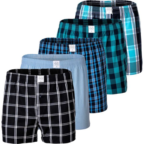 MG-1 Boxer MG-43-622-00 Taglia L Confezione Da 5 Pantaloni Da Uomo In Cotone-image