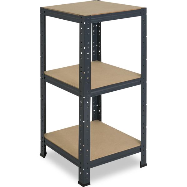 Shelfplaza Home 90X40X40 Cm Scaffale Pesante In Antracite Con 3 Ripiani E 175 Kg Di Portata Per Ripiano-image