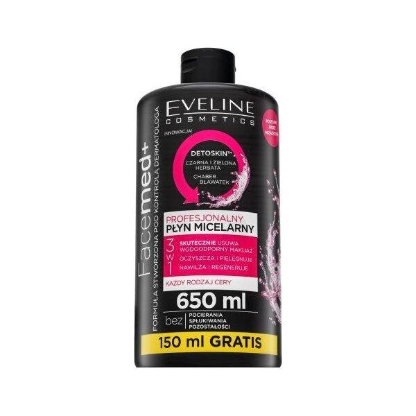 Eveline Cosmetics Facemed+ Acqua Micellare Professionale 3In1 650Ml-image