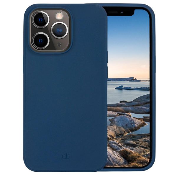 Cover Apple Iphone 13 Pro - Silicone - Dbramante1928 Backcover - Blu-image