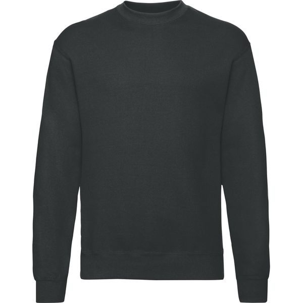 Fruties Felpa Da Uomo Con Cappuccio Senza Chiusura Nexh Nero 3XL-image