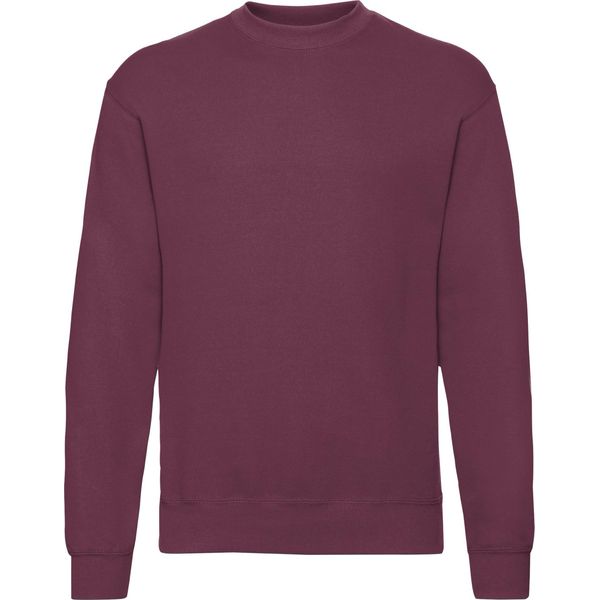 Fruties Felpa Con Cappuccio Da Uomo Senza Chiusura Nexh Bordeaux Xl-image