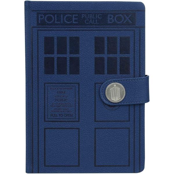 Doctor Who - Taccuino, Tardis, A5 PM1059 (Taglia Unica) (Blu)-image