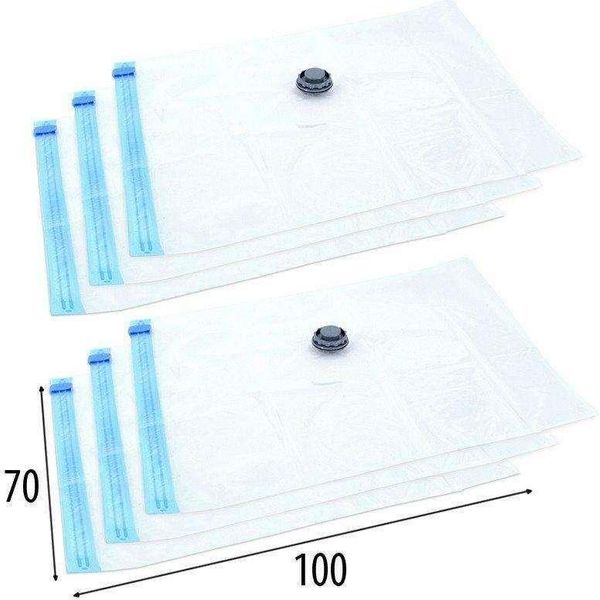 Sacchetti Sottovuoto Orion Per Abiti E Biancheria Da Letto 6 Pezzi 70X100Cm Sacchetti Sottovuoto-image