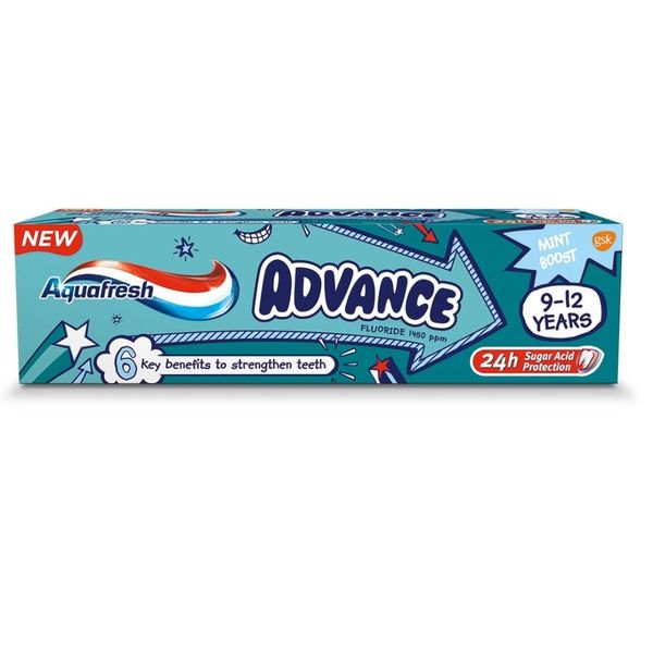 Aquafresh Advance Dentifricio Al Fluoro 75 Ml-image