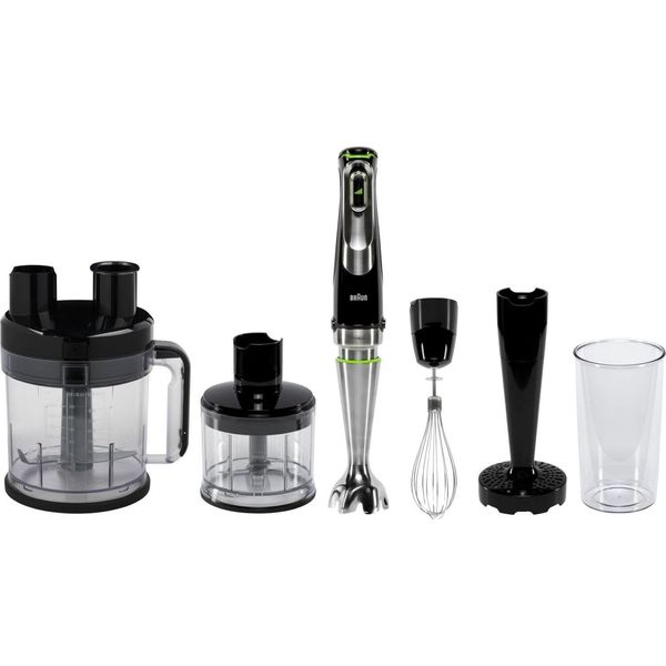 Braun MQ9187XLI Braun Multiquick 9 MQ9187XL Frullatore A Immersione Nero 1.200 W-image