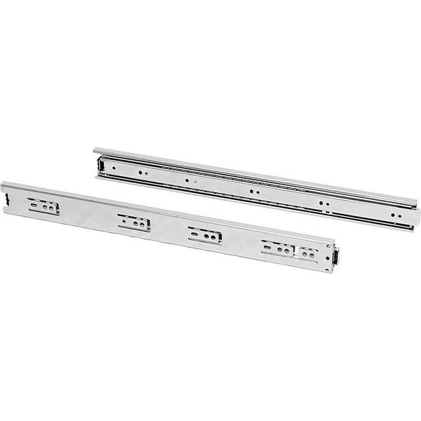 Set Di Guide A Sfere Emuca Per Cassetti Con Altezza Totale Di Estrazione 45 Mm Argento Argento Taglia Unica-image