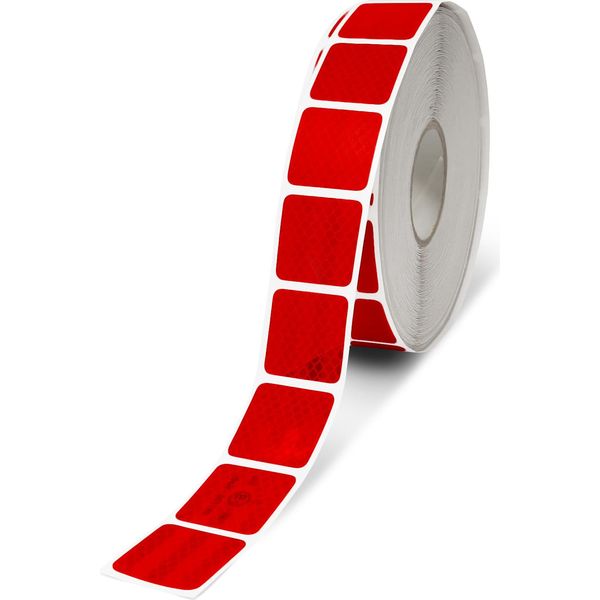 Rosso Catarifrangente 1 Metro, Catarifrangenti Autoadesivi, Sicurezza Al Buio, Adesivi Catarifrangenti, Adesivi, Adesivi Catarifrangenti, Ha Pellicola Di Trasferimento-image
