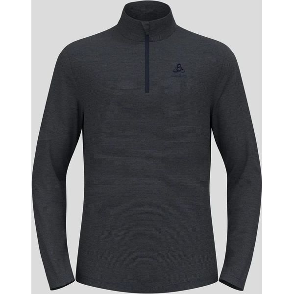 Odlo Camicia A Maniche Lunghe Mid Layer 1/2 Zip Roy Uomo Blu M-image
