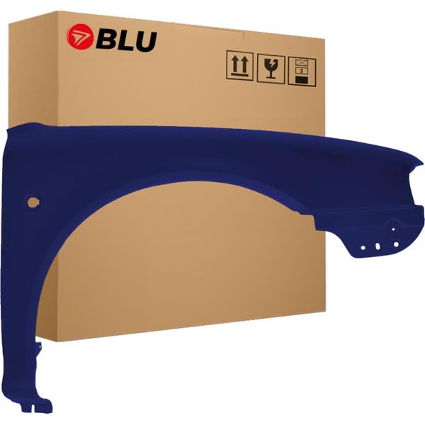 Blu Parafango Compatibile Con Skoda Octavia I 1 ( 1U2,1U5 ) 9460 Destra Blau Tiefseeblau | 1997-2010 | Anteriore | Verniciato | Pronto Per Il Montaggio | Acciaio-image