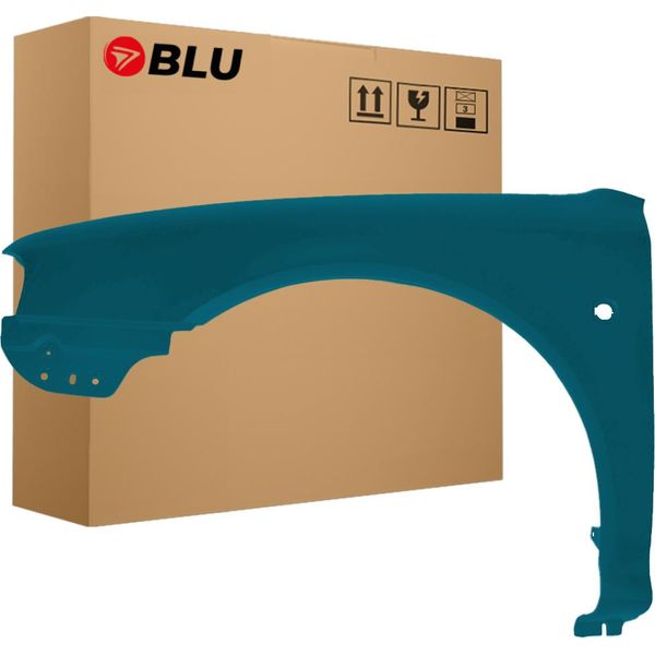 Blu Parafango Compatibile Con Skoda Octavia I 1 ( 1U2,1U5 ) 9432 Sinistra Blau Admiralblau | 1997-2010 | Anteriore | Verniciato | Pronto Per Il Montaggio | Acciaio-image
