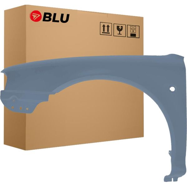 Blu Parafango Compatibile Con Skoda Octavia I 1 ( 1U2,1U5 ) 9901 Sinistra Graphit Graphite Grey | 1997-2010 | Anteriore | Verniciato | Pronto Per Il Montaggio | Acciaio-image