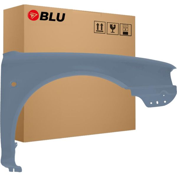Blu Parafango Compatibile Con Skoda Octavia I 1 ( 1U2,1U5 ) 9901 Destra Graphit Graphite Grey | 1997-2010 | Anteriore | Verniciato | Pronto Per Il Montaggio | Acciaio-image
