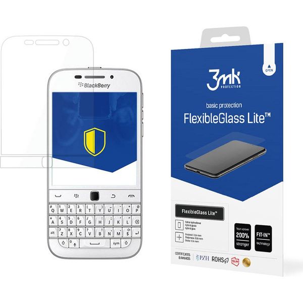 3Mk Display Hybridglas Flexibleglass Lite Per Blackberry Classic Q20 0,16Mm 6H-image