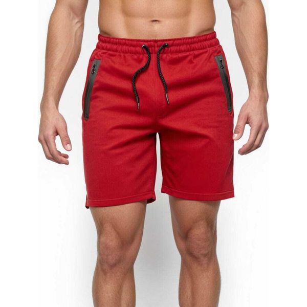 Recea Pantaloncini Della Tuta Da Uomo Timuf Bordeaux M-image